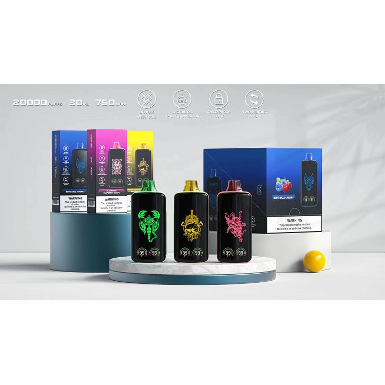 কুল শাইন এলইডি ভ্যাপ ম্যাজিকাল 20000 পাফস