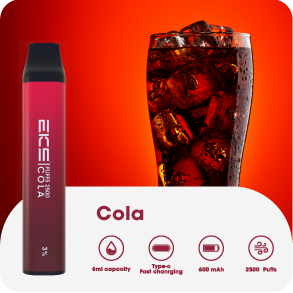 পণ্য 2500Puffs নিষ্পত্তিযোগ্য